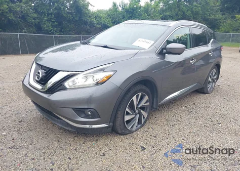 2016 Nissan Murano Platinum/S/Sl/Sv из США, поврежденный, VIN 5N1AZ2MH1GN122347